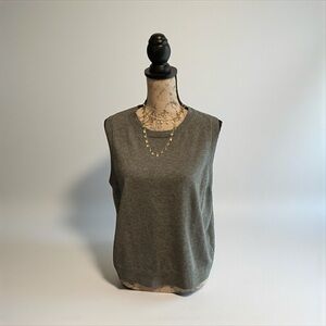 a new day Gray Sleeveless Top